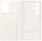 Samsung Smart View Wallet Case Compatible with (mobile phone): Galaxy S23 Ultra, Cream