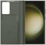 Samsung Smart View Wallet Case Compatible with (mobile phone): Galaxy S23 Ultra, Green