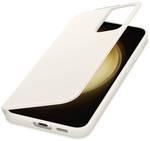 Samsung Smart View Wallet Case Compatible with (mobile phone): Galaxy S23+, Cream