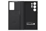 Samsung Smart View Wallet Case Compatible with (mobile phone): Galaxy S23 Ultra, Black