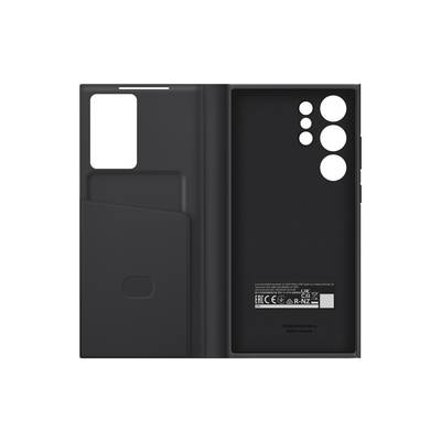 Samsung Smart View Wallet Case Flip Case Samsung Galaxy S23 Ultra Black Shockproof