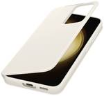 Samsung Smart View Wallet Case Compatible with (mobile phone): Galaxy S23, Cream