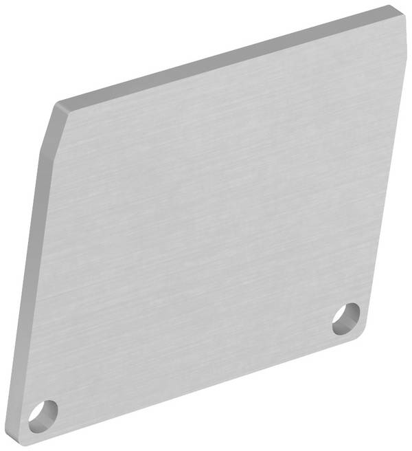 Barthelme 62394145 Endkappenset CATania 30 Trockenbauprofil End cap set Aluminium (L x W x H) 1.5 x 30.6 x 25.7 mm 1 Set