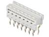 Molex Built-in SIL socket (standard) Total number of pins 14 Contact spacing: 1.27 mm 905841314 1 pc(s) Tube