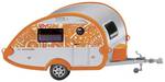 HO 'Mexican Sunset' caravan (T@B)