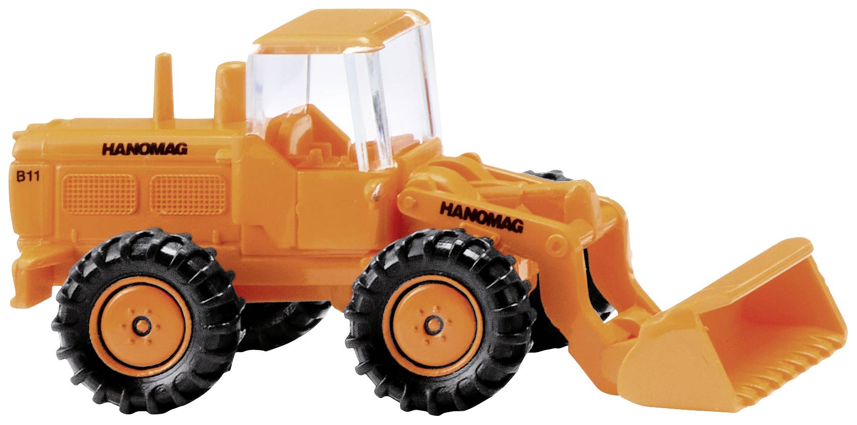 Wiking 0974 03 N Heavy-duty vehicle Hanomag Orange wheel loader