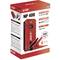 Red packaging of the 'Nomad Power NP 400', a portable jump starter with power bank function and three light modes, 12V, 1200A peak current.