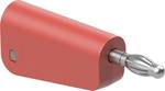 4 mm single plug completely red