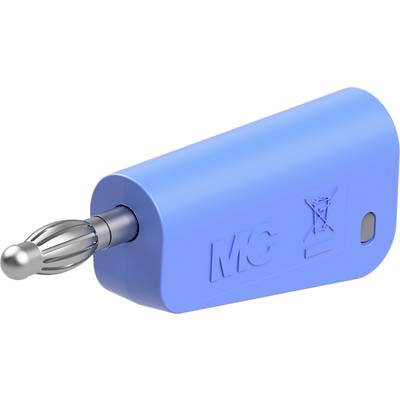Stäubli LQ-4N-30 Jack plug Plug Pin diameter: 4 mm Blue 1 pc(s) 
