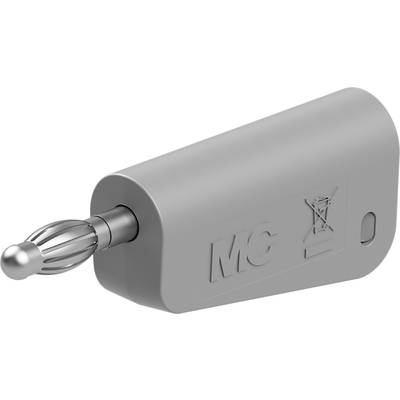 Stäubli LQ-4N-30 Jack plug Plug Pin diameter: 4 mm Grey 1 pc(s) 