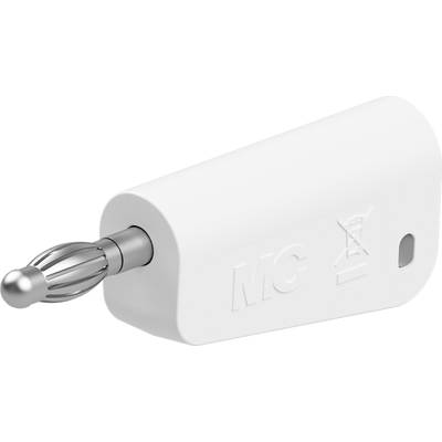 Stäubli LQ-4N-30 Jack plug Plug Pin diameter: 4 mm White 1 pc(s) 