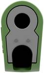 4 mm single plug completely green