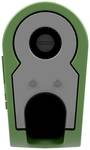 4 mm single plug completely green