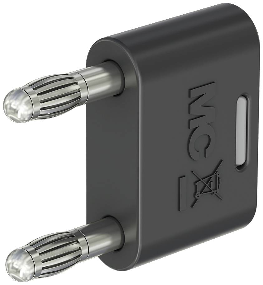 Staeubli KS-4N-19 Connector Black Pin diameter: 4 mm Dot pitch: 19 mm 1 pc(s)