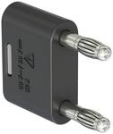 4 mm connection plug black