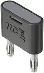 4 mm connection plug black