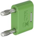 4 mm connection plug green