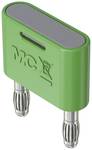 4 mm connection plug green