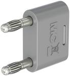 4 mm connection plug gray