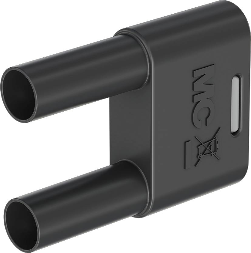 Staeubli SKS-4N-19 Connector Black Pin diameter: 4 mm Dot pitch: 19 mm 1 pc(s)