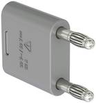 4 mm connection plug gray