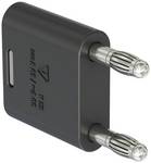 4 mm connection plug black