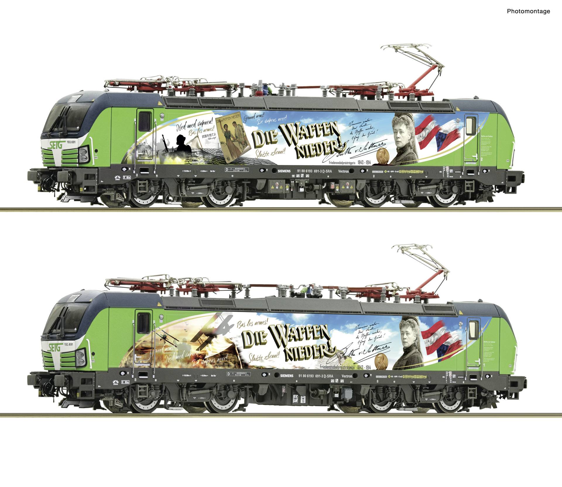 Roco 71992 H0 Electric locomotive 193 691-3 SET