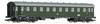 Roco 74862 H0 Unit-Fast train wagon 2. Class of DR
