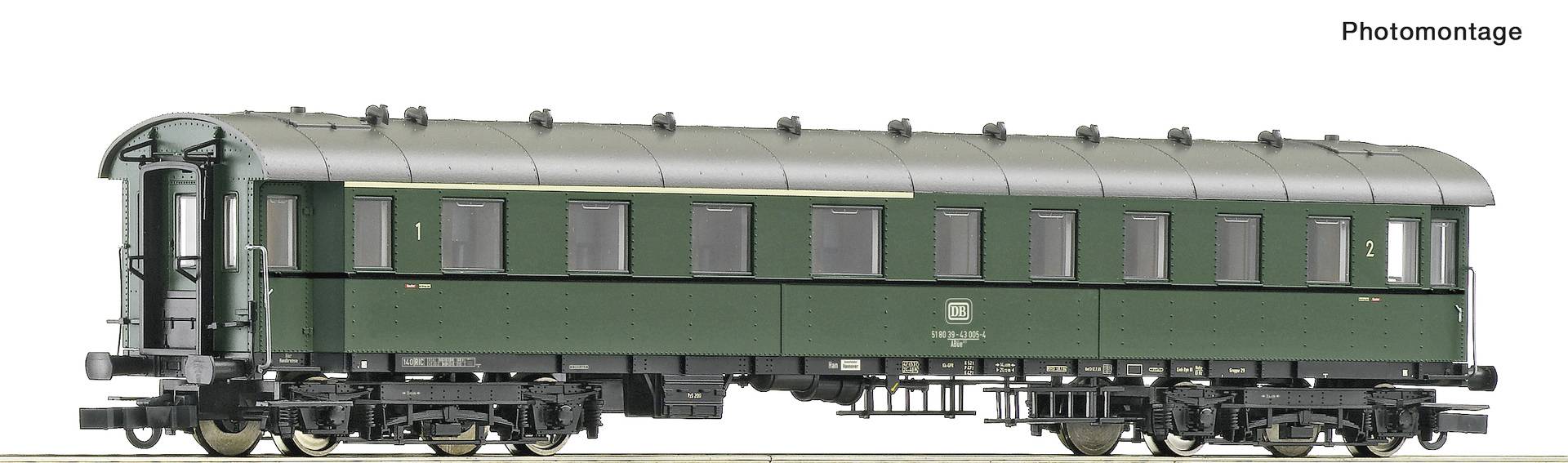 Image of Roco 74865 H0 Unit-Fast train wagon 1./2. Class of DB