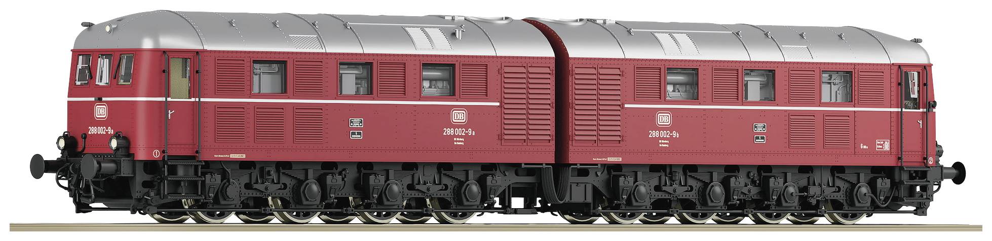 Roco 78116 H0 Diesel-electric double locomotive 288 002-9 of the DB