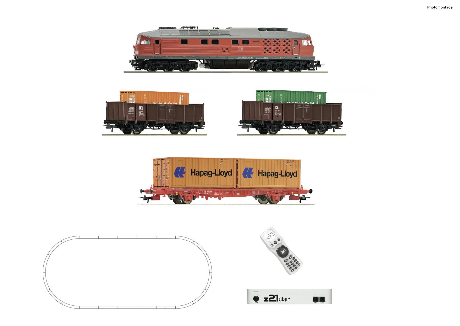 Buy Roco 5110003 H0 Z21 start Digital set: Diesel locomotive