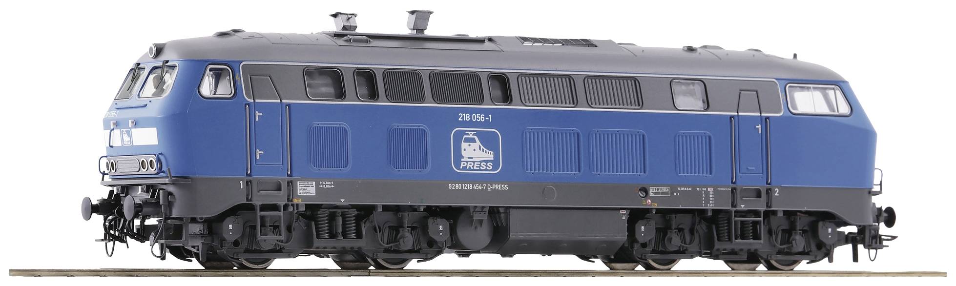 Image of Roco 7300025 H0 Diesel locomotive 218 056-1 PRESS