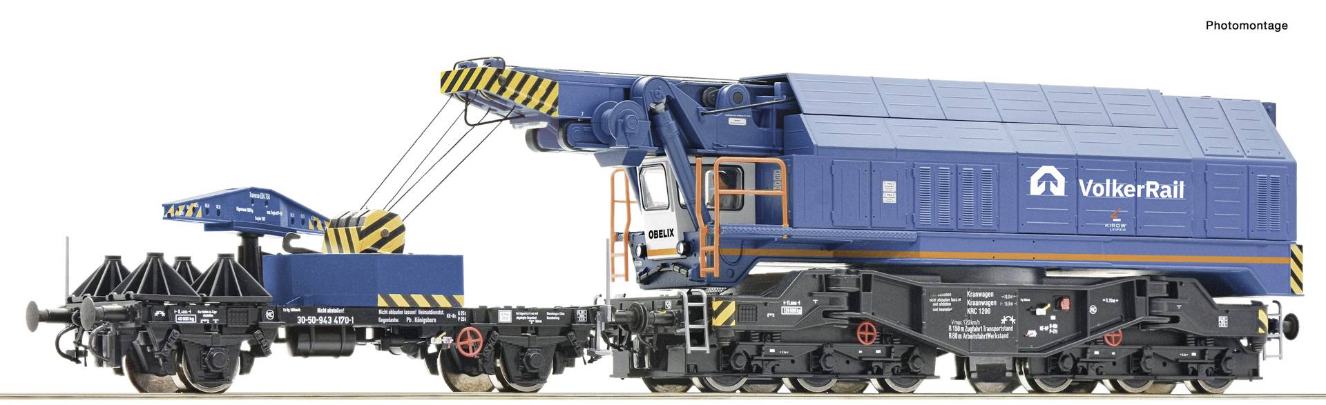 Roco 7310023 H0 VolkerRail Digital Turntables crane