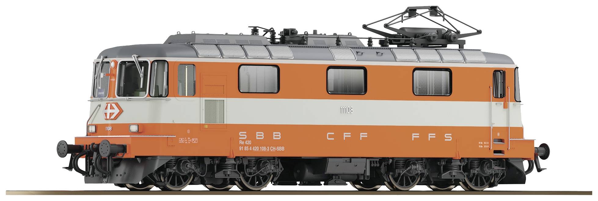 Image of Roco 7500002 H0 Electric locomotive Re 4/4 II 11108 Swiss Express of SBB
