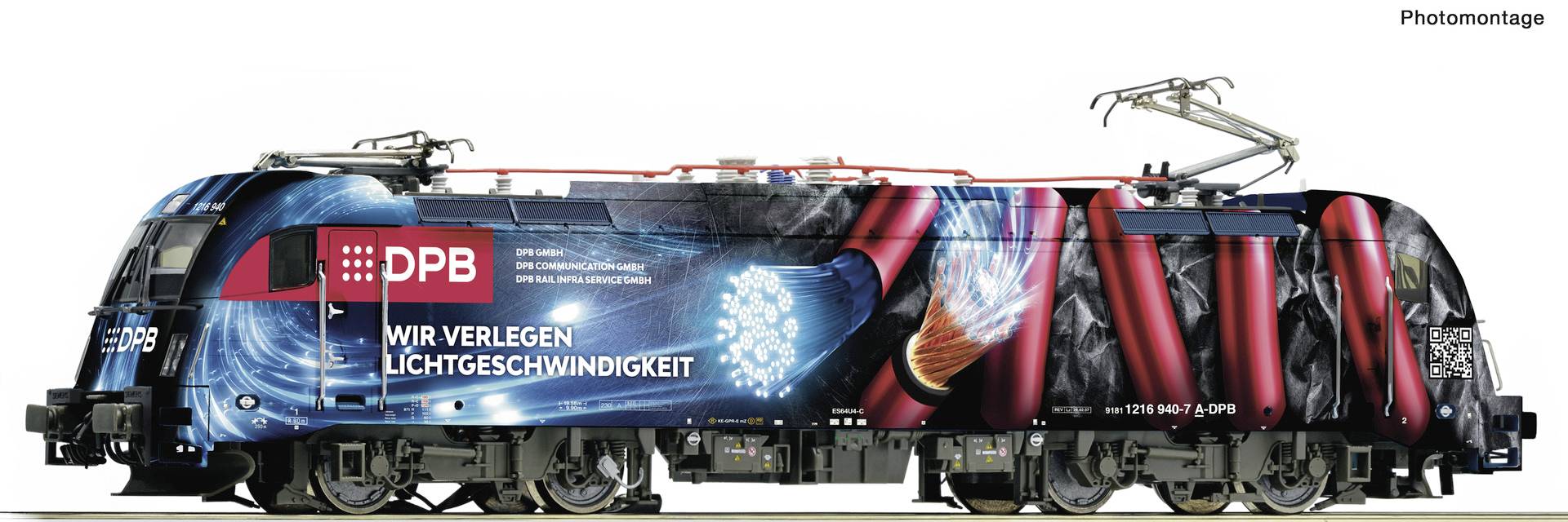 Image of Roco 7510005 H0 Electric locomotive 1216 940-7 DPB