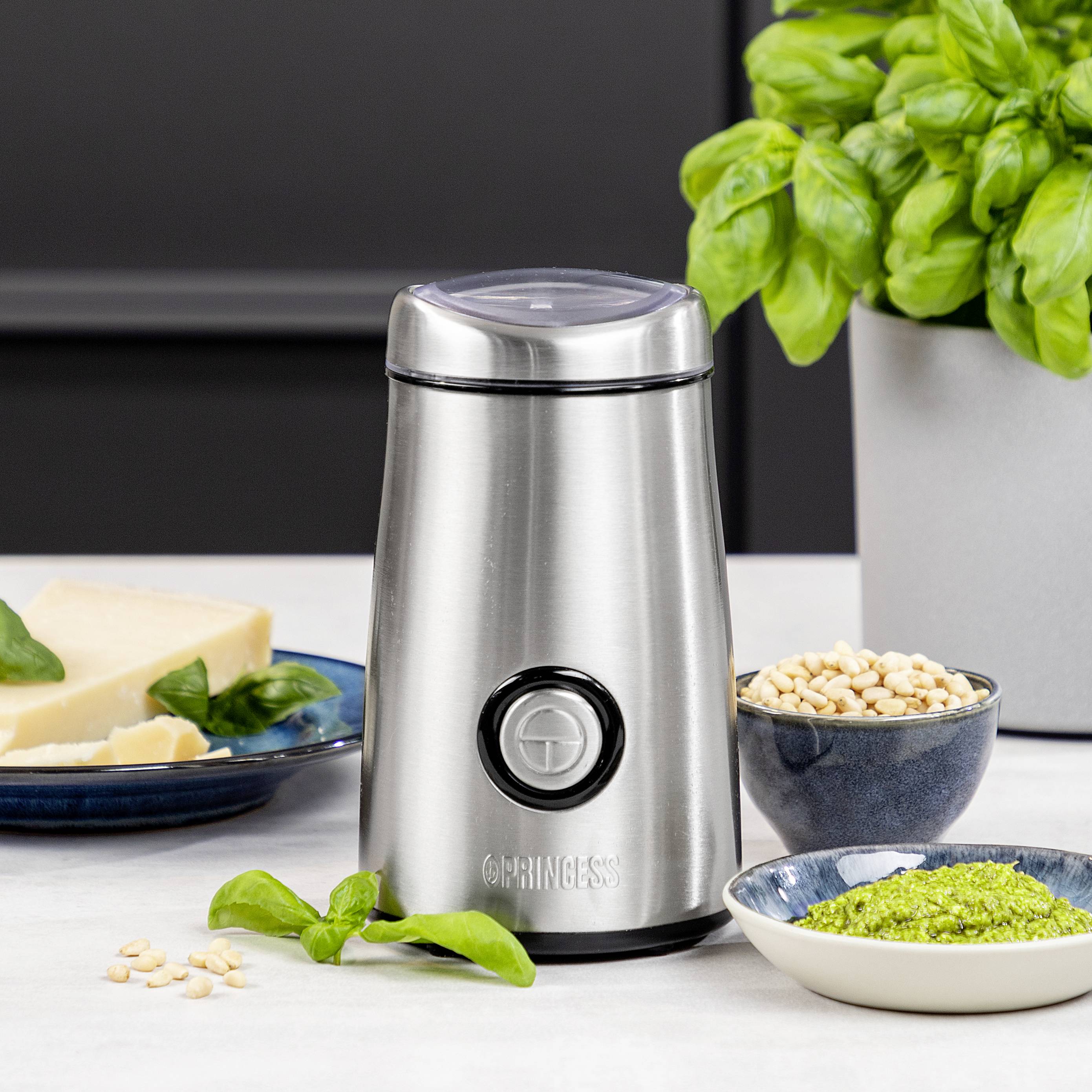 Princess Deluxe 01.242196.01.001 Bean grinder Silver