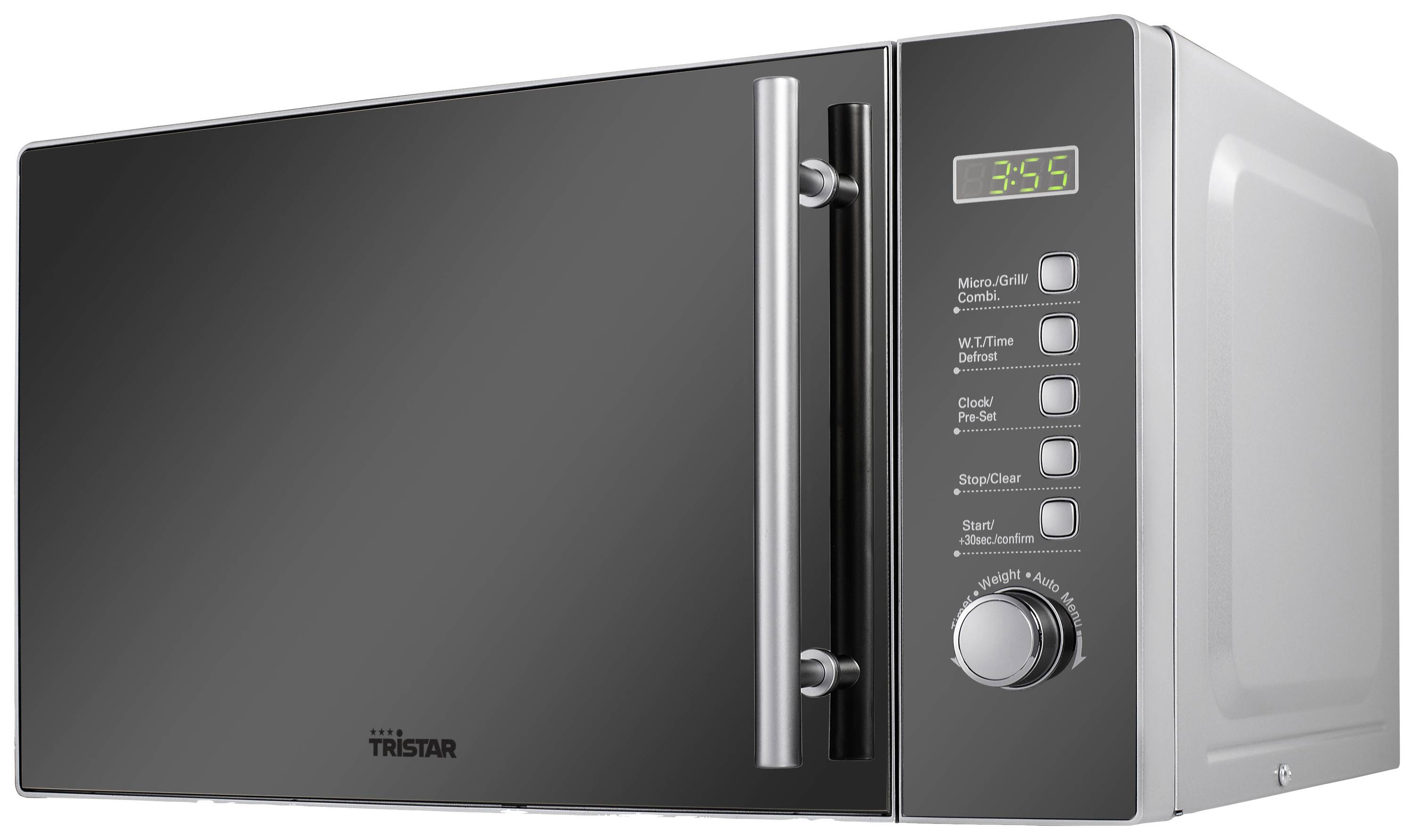 Tristar MW-2705 Microwave Silver 800 W Timer function, Grill function, with display