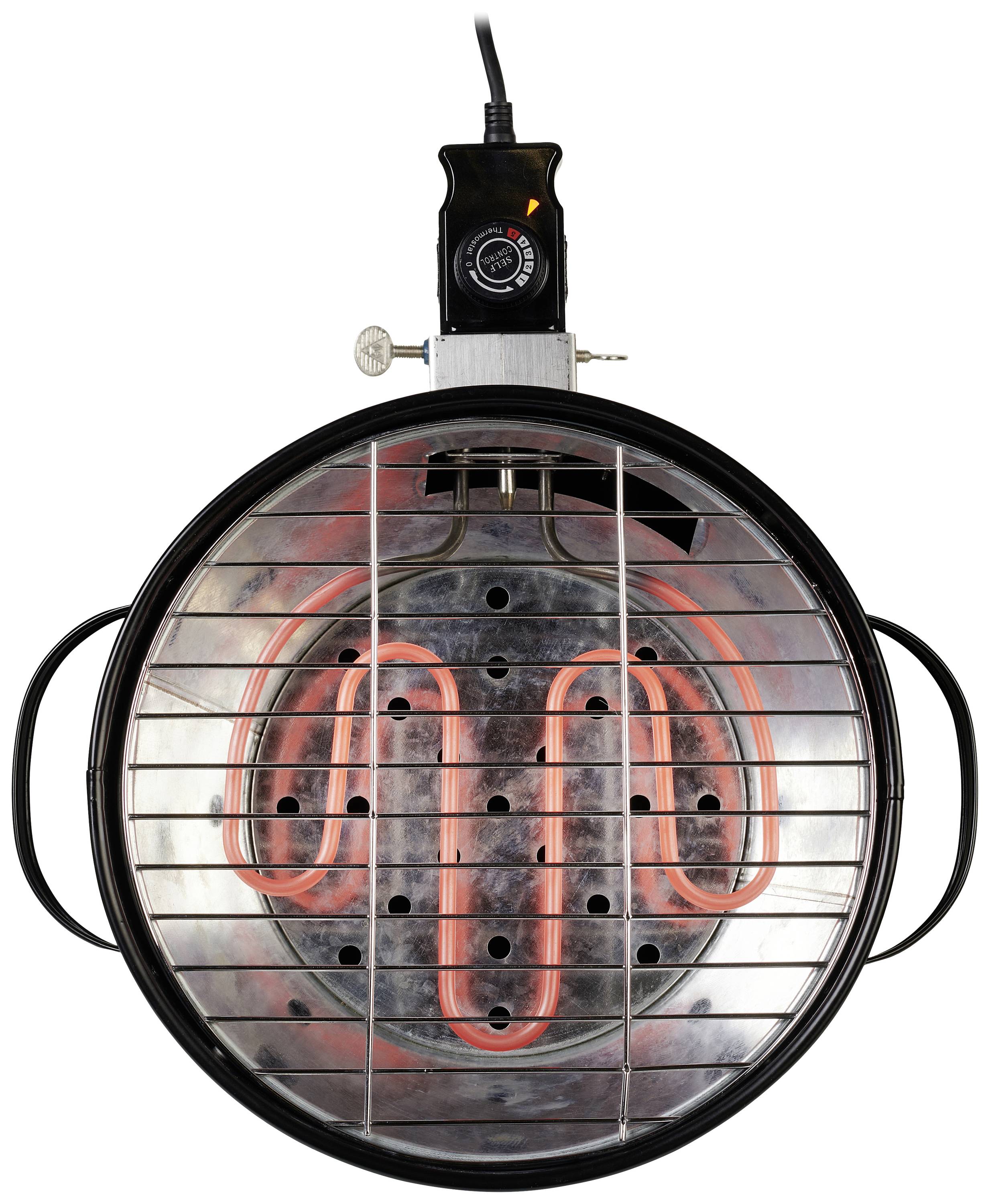 Princess 112240 Charcoal, Electric Electric grill Indicator light