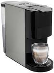 Princess 249451 01.249451.01.001 Capsule coffee machine Silver, Black ESE pod compatible, One Touch