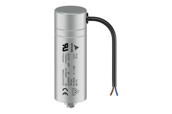 TDK B32333A6166J060N01 1 pc(s) Electric motor capacitor 16 µF 450 V AC 5 % (Ø x H) 30 mm x 100 mm