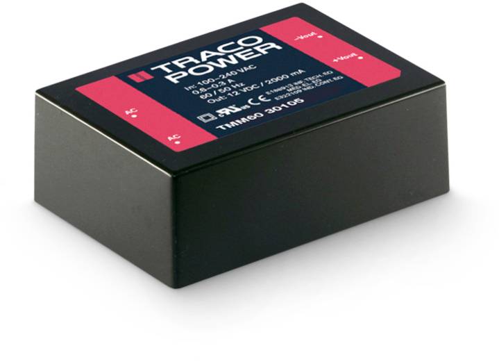 TracoPower TMM 60112 AC/DC PSU (print) 12 V DC 5.0 A 60 W