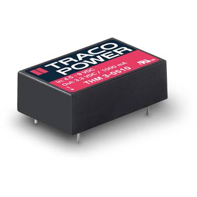   TracoPower  THM 3-0510  DC/DC converter (print)      1 A  3 W  No. of outputs: 1 x  Content 10 pc(s)