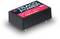 Small, rectangular electronic component by Traco Power. Labelled with 'THM 6-4821', with input and output voltage specifications.