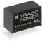 Traco Power TRV 1-0510M Voltage Converter, rectangular, black, with silver-coloured terminals, for electronic applications.