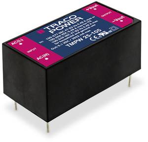 TracoPower TMPW 25-115 SMPSU 15 V DC 1.66 A 25 W