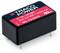 A black electric converter with the print 'TRACO POWER', Specs: Input 18-36 VDC, Output 3.3 VDC / 2700 mA.