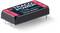 A black and red voltage converter from Traco Power with model number TEN 80-4823WIN. Input: 8-75 VDC, Output: 23 VDC, 3500 mA max.
