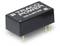Black electronic component with the inscription 'TRACO POWER THI 2-0512M', four yellow connection pins visible.