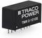 Black electronic circuit board with the label 'TRACO POWER TMR 2-1210E', showing an electronic module.