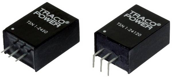 TracoPower TSN 1-2452 DC/DC converter (print) 12 V DC 12 V DC -1 A No. of outputs: 1 x Content 1 pc(s)